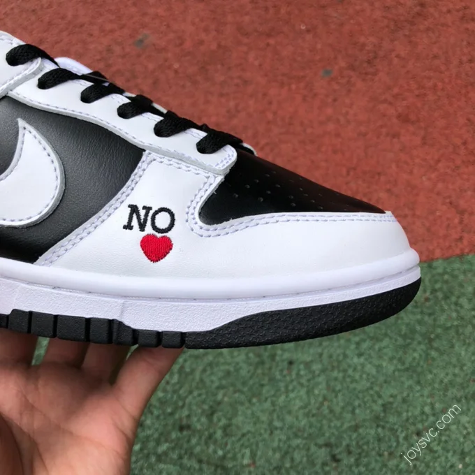 Nike Dunk Low White Black Heart DO7412-984