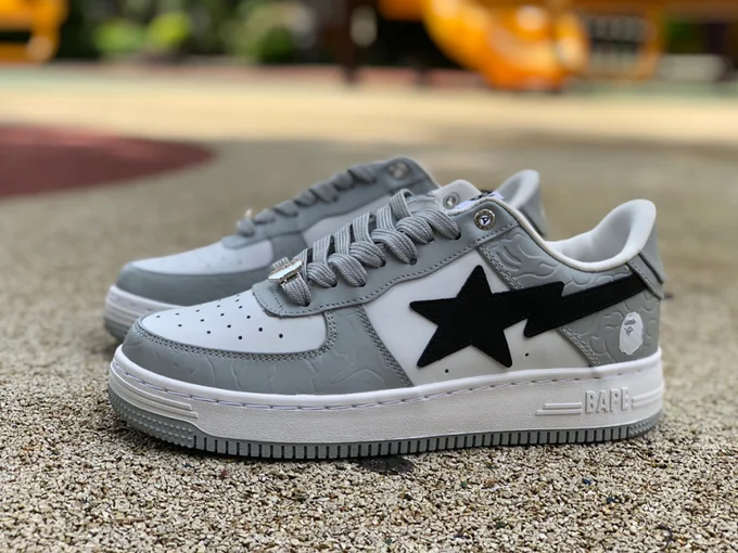 BAPE STA SK8 Grey