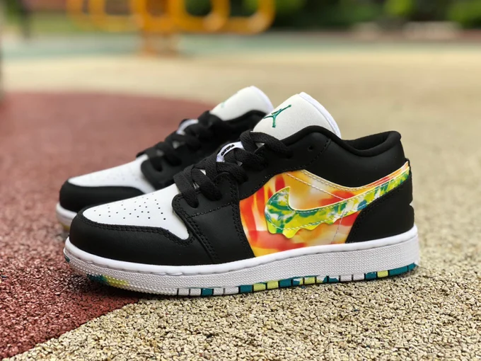 Air Jordan 1 Low Tie-Dye Women's Low-Top Sneaker DJ6252-038