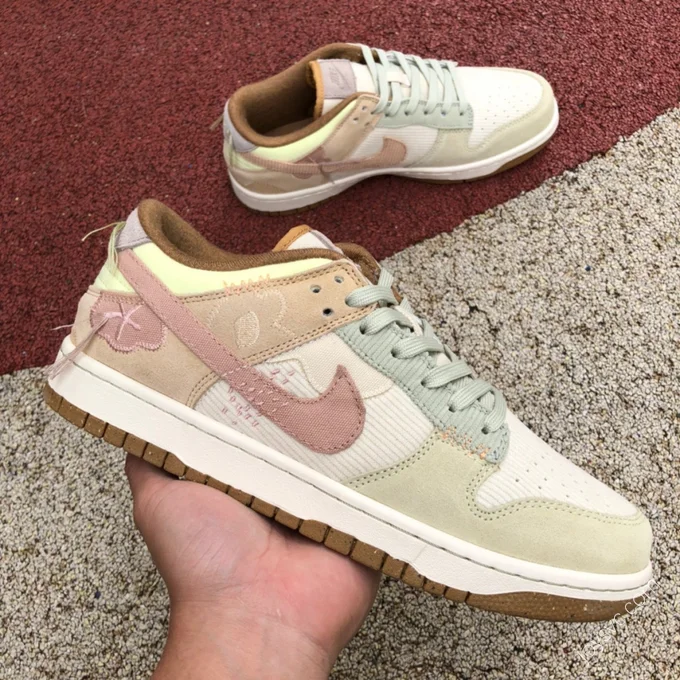 Nike Dunk Beige Green Pink DQ5076-121