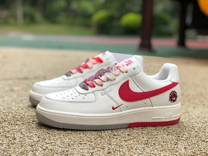 Nike Air Force 1 '07 LV8 2 Beige/Red/Grey Gradient CH2608-216