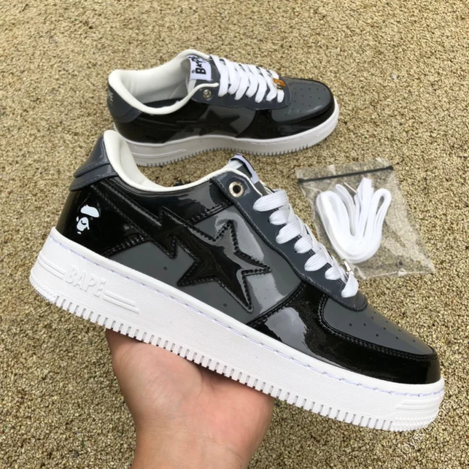 BAPE STA SK8 Black Grey