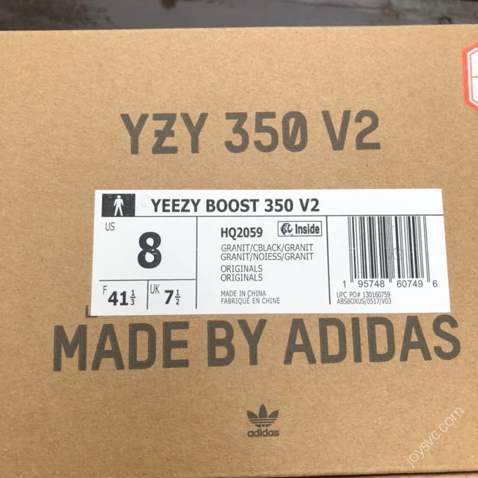 Adidas Yeezy Boost 350 V2 Grey Black HQ2059