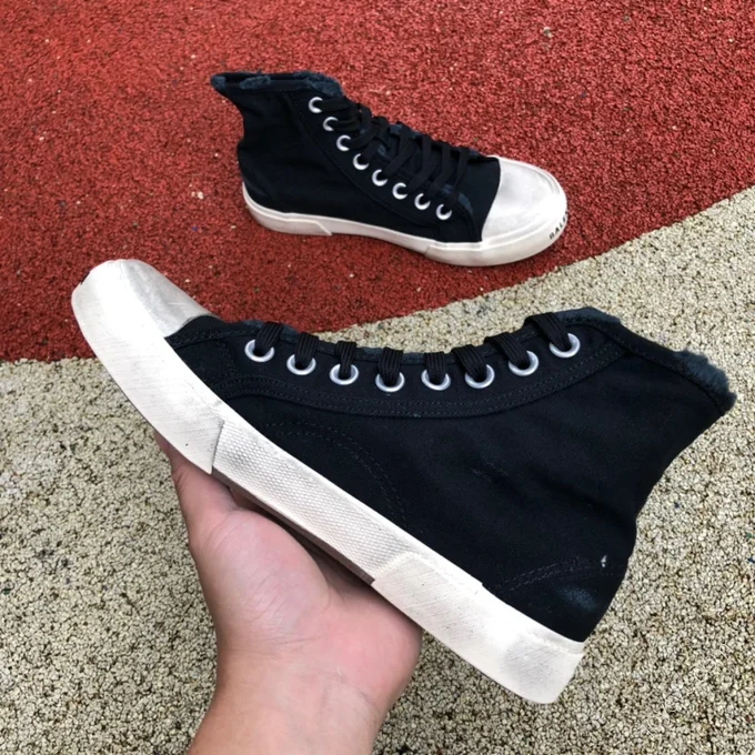 Balenciaga Paris High Black White