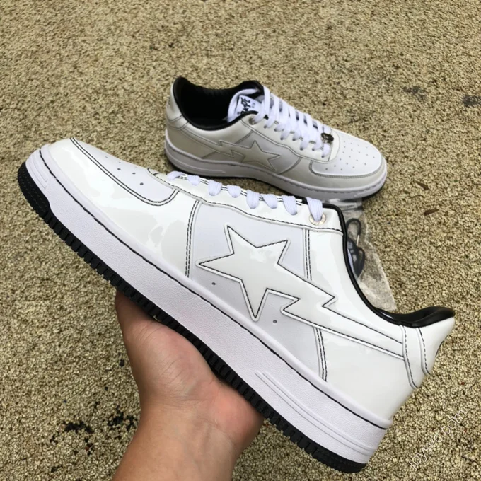 BAPE STA SK8 White