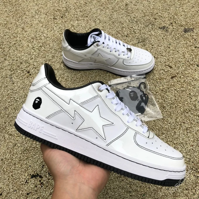 BAPE STA SK8 White