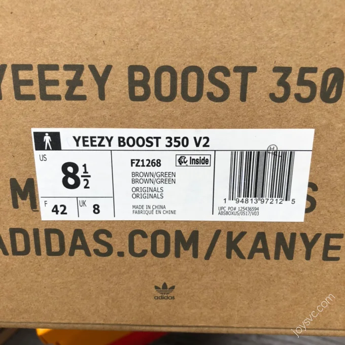 Adidas Yeezy Boost 350 V2 Grey Green FZ1268