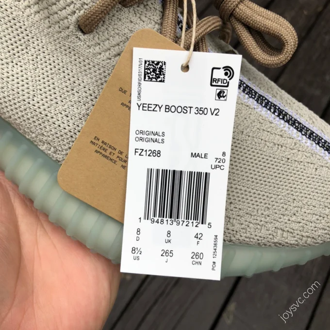 Adidas Yeezy Boost 350 V2 Grey Green FZ1268