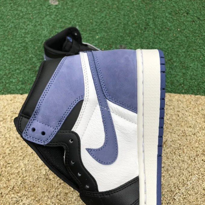 Air Jordan 1 Blue Crown High-Top Sneaker 555088-115