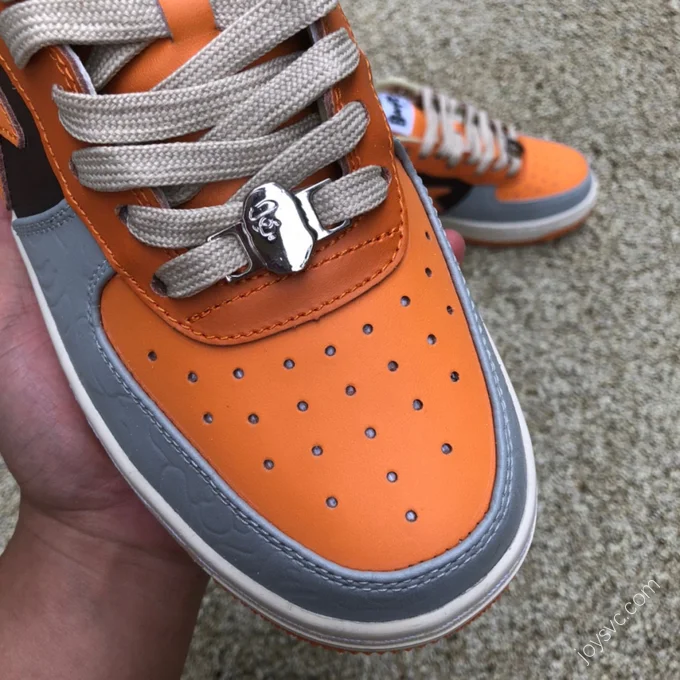 BAPE STA SK8 Grey Orange