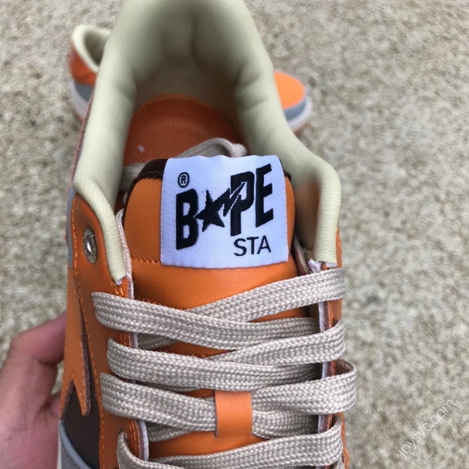 BAPE STA SK8 Grey Orange