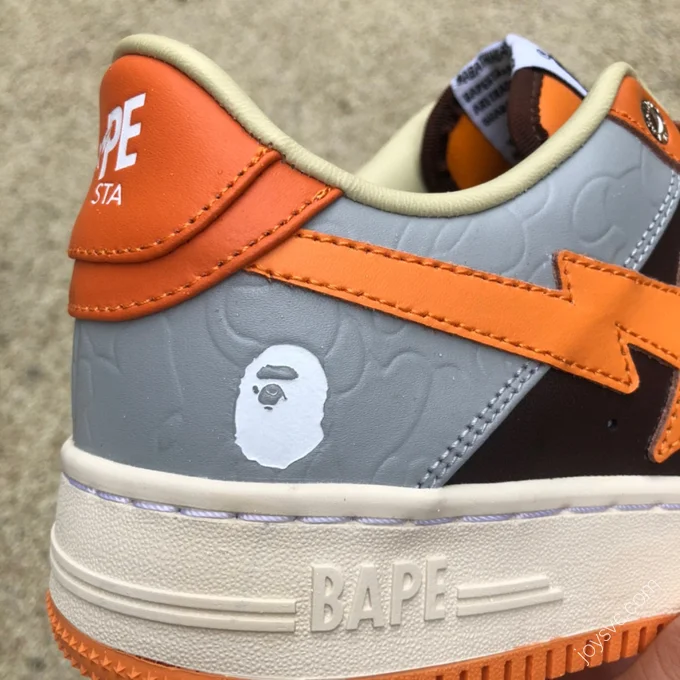 BAPE STA SK8 Grey Orange