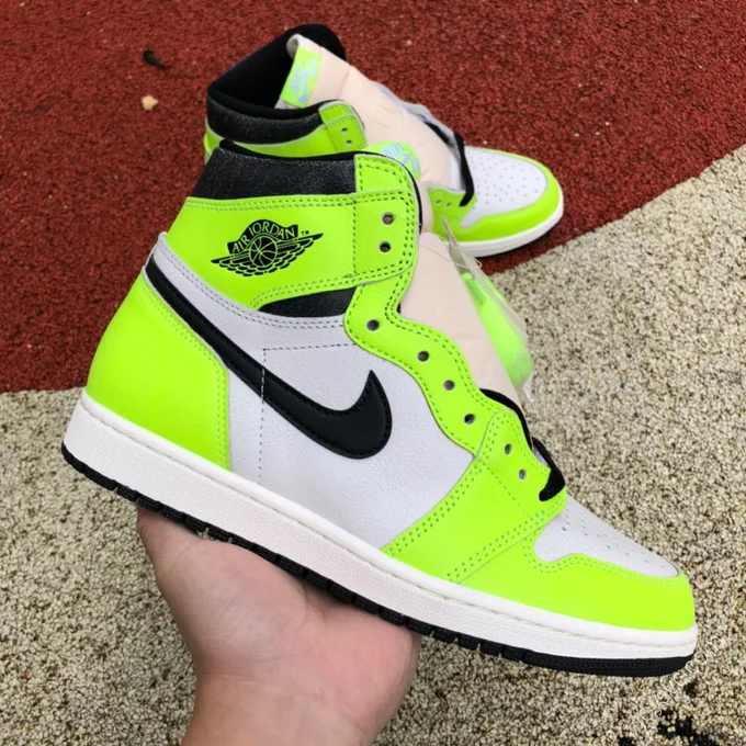 Air Jordan 1 High OG Volt High-Top Sneaker 555088-702