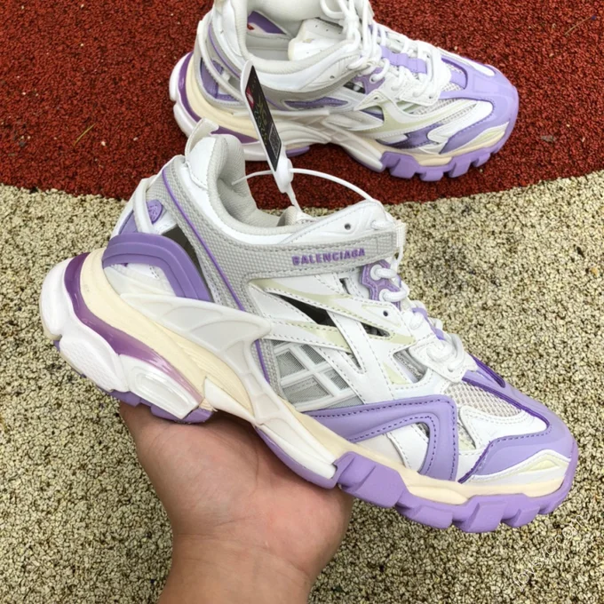 Balenciaga Track 2.0 Purple White