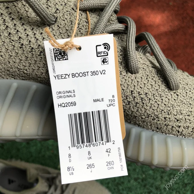 Adidas Yeezy Boost 350 V2 Grey Black HQ2059