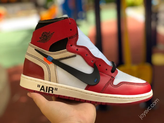 Air Jordan 1 x OFF-WHITE Chicago Sneakers AA3834-101