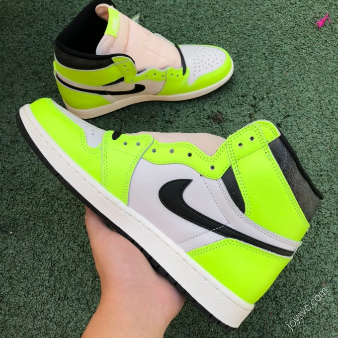 Air Jordan 1 High OG Volt High-Top Sneaker 555088-702