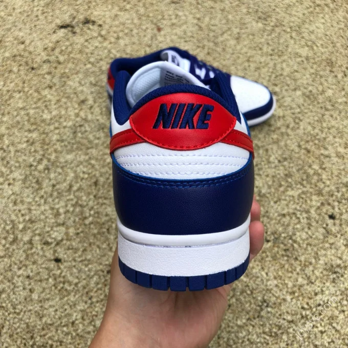 Nike Dunk Low White Blue Red DD1503-119