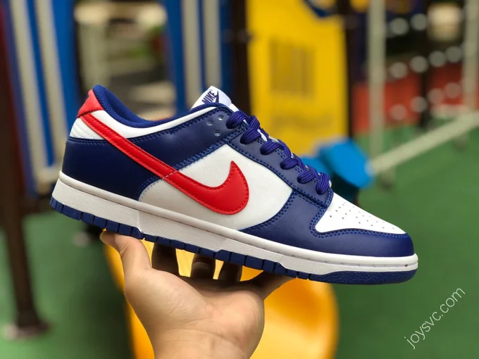 Nike Dunk Low White Blue Red DD1503-119