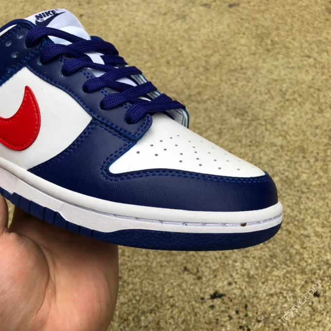 Nike Dunk Low White Blue Red DD1503-119