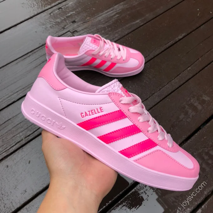 Adidas x Gucci Gazelle Pink