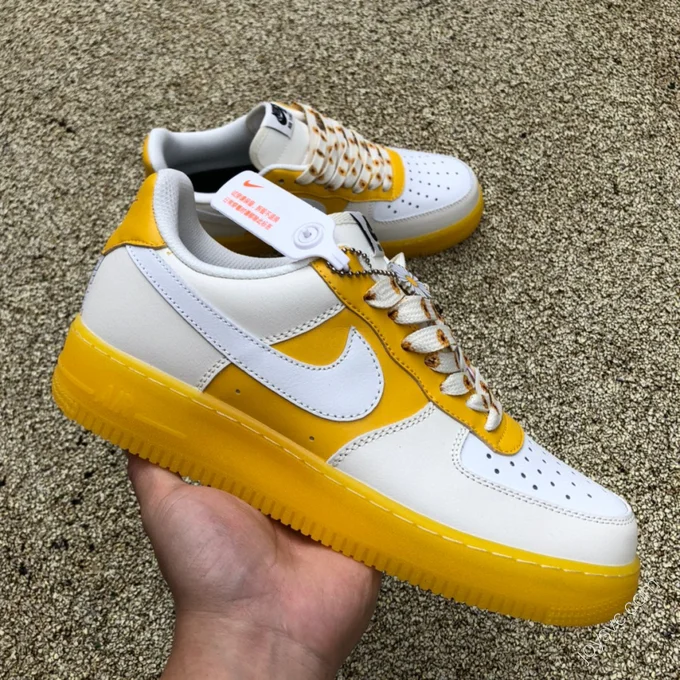 Nike Air Force 1 White/Yellow CW2288-116