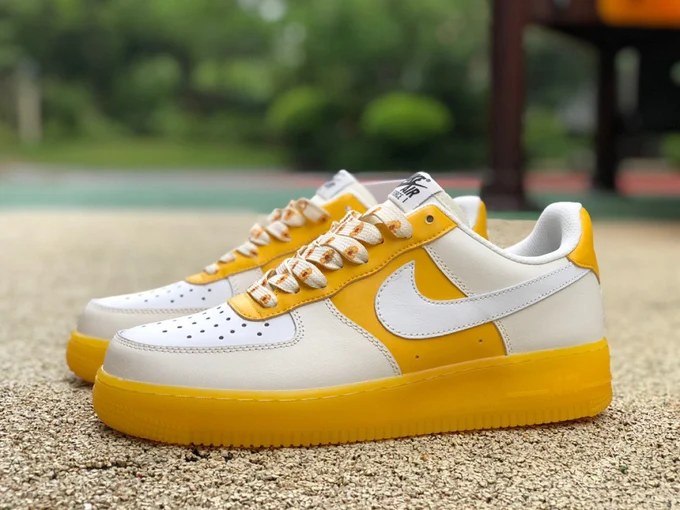 Nike Air Force 1 White/Yellow CW2288-116