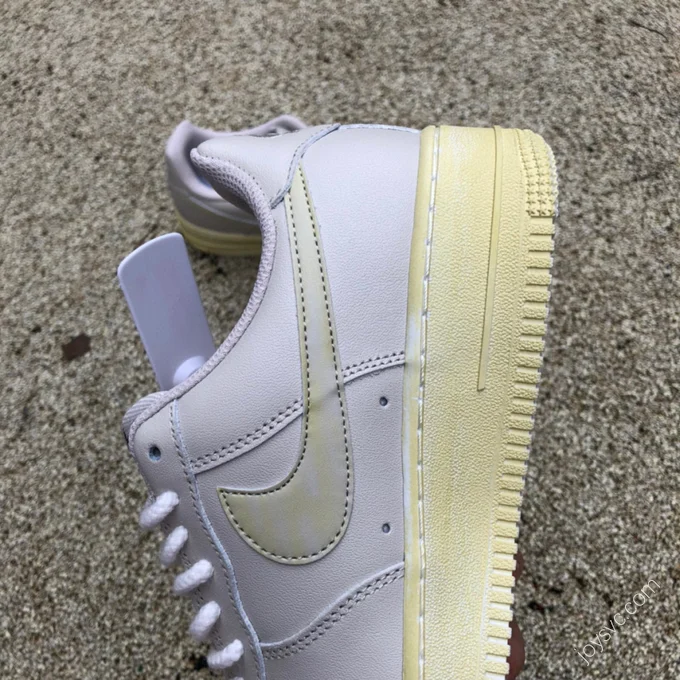 Nike Air Force 1 White/Yellow Sole CW2288-117