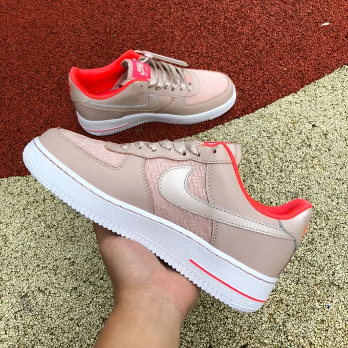 Nike AF1 Low Light Pink Casual Sneakers DQ7782-200