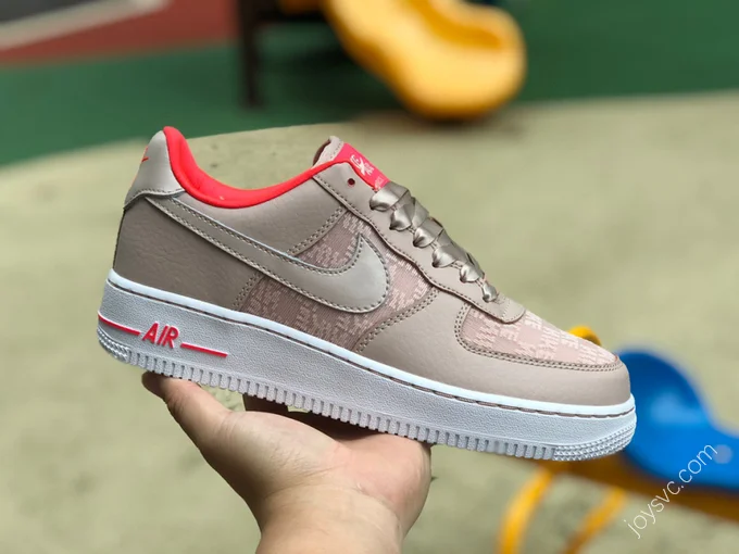 Nike AF1 Low Light Pink Casual Sneakers DQ7782-200