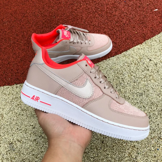 Nike AF1 Low Light Pink Casual Sneakers DQ7782-200