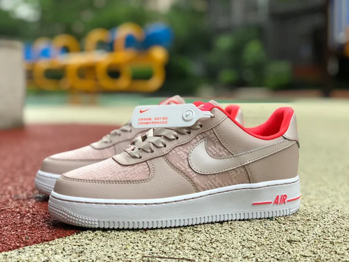 Nike AF1 Low Light Pink Casual Sneakers DQ7782-200