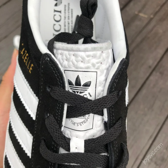 Adidas x Gucci Gazelle Black White