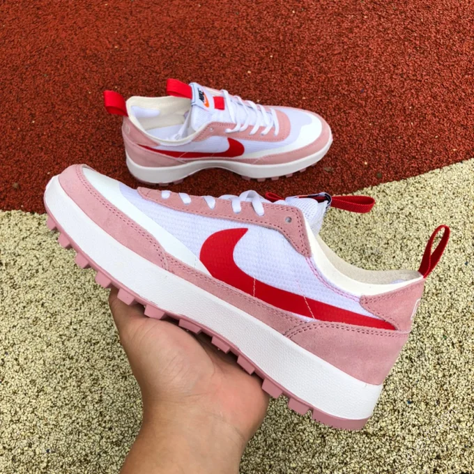 Tom Sachs x NikeCraft General Purpose Shoe Pink White da6672-800