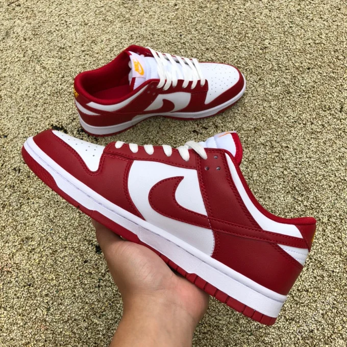 Nike Dunk Low White Red Yellow DD1391-602