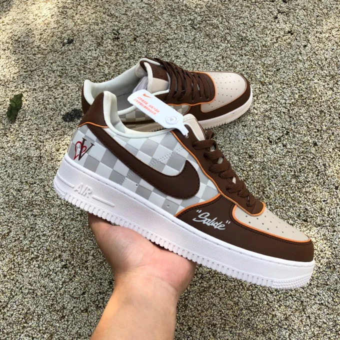 Nike Air Force 1 '07 LV Collab White/Brown DC8877-200