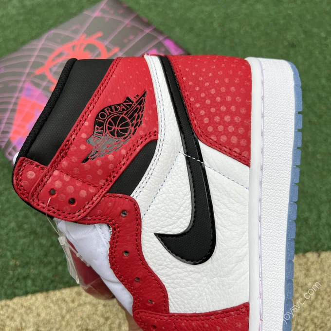 Air Jordan 1 Retro High Spider-Man High-Top Sneaker 555088-602