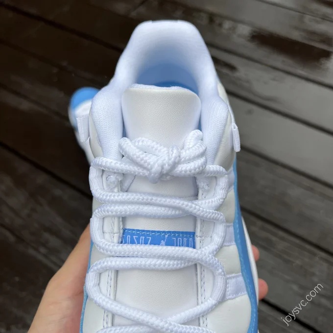 Air Jordan 11 Low UNC North Carolina Blue Basketball Shoes 528895-106