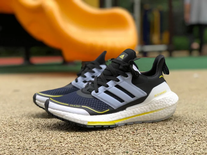 Adidas Ultraboost 21 Yellow Black White