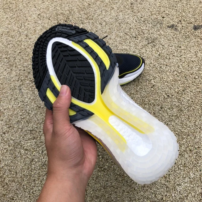 Adidas Ultraboost 21 Yellow Black White