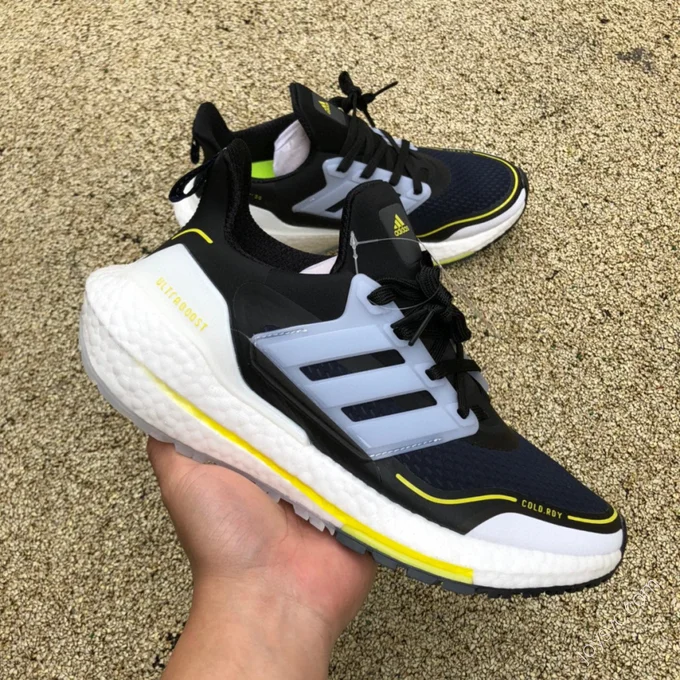 Adidas Ultraboost 21 Yellow Black White