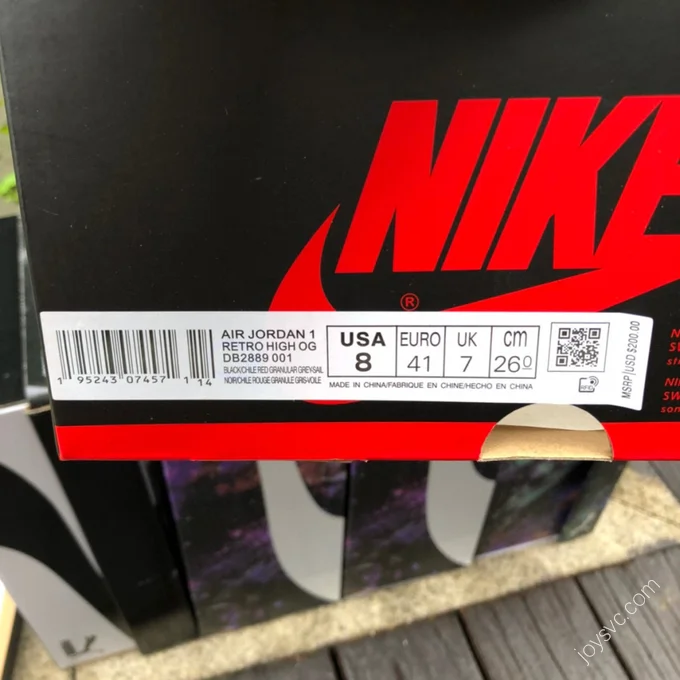 Air Jordan 1 Gore-Tex Black Gray DB2889-001