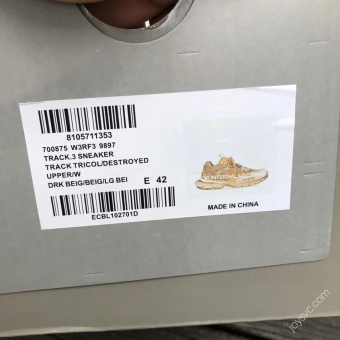 Balenciaga Track 3 Beige