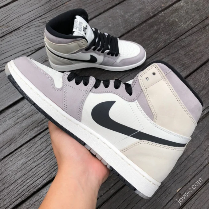 Air Jordan 1 High White Grey Sneakers DB2889-100