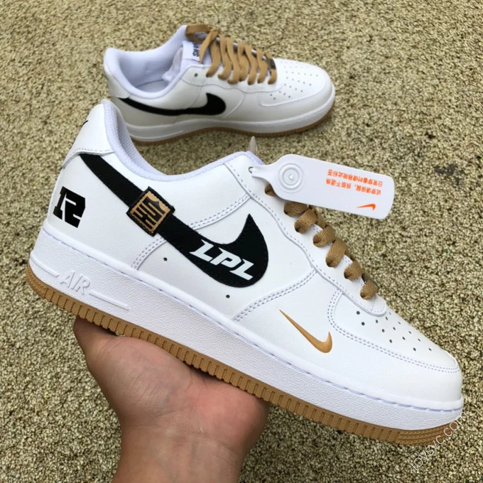 Nike Air Force 1 Low '07 White/Brown AF1234-005