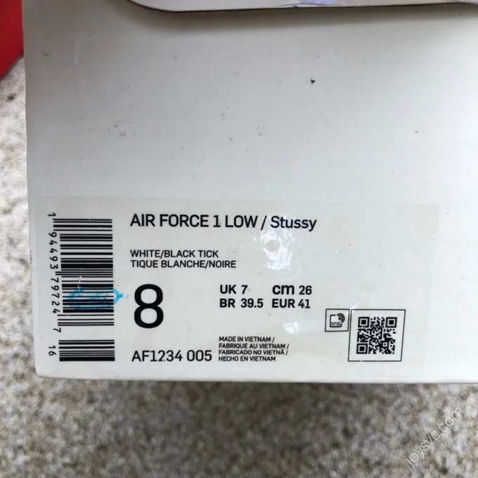 Nike Air Force 1 Low '07 White/Brown AF1234-005