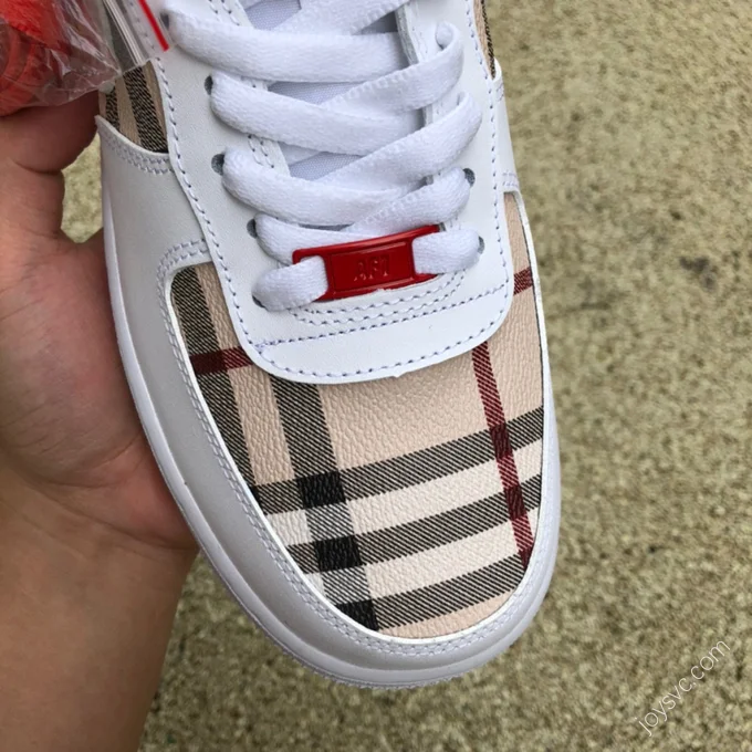 Nike Air Force 1 Low White/Red Burberry BL0068-288