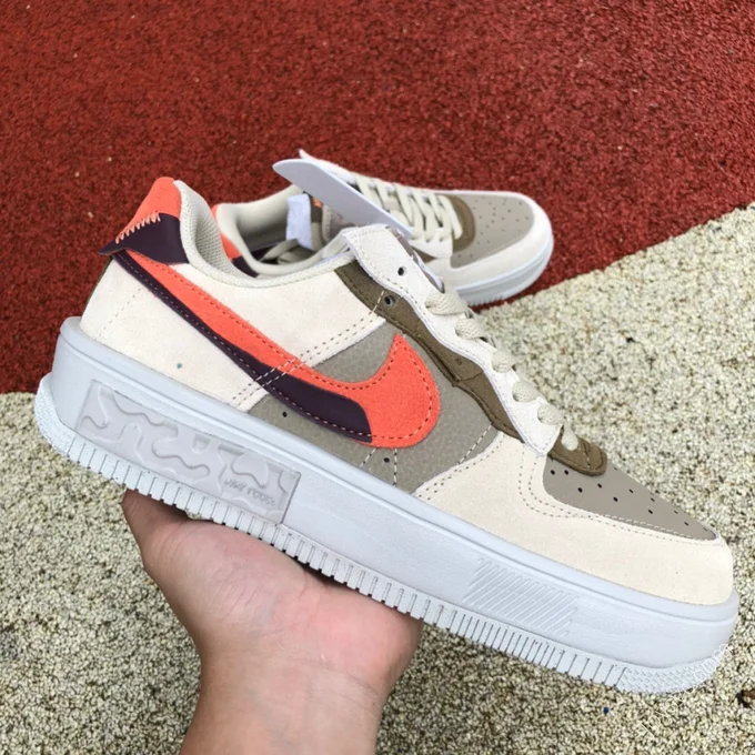 Nike Air Force 1 Low 07 Beige/Brown/Red DR0150-200