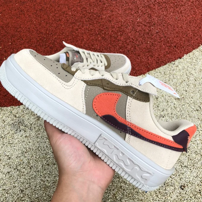 Nike Air Force 1 Low 07 Beige/Brown/Red DR0150-200