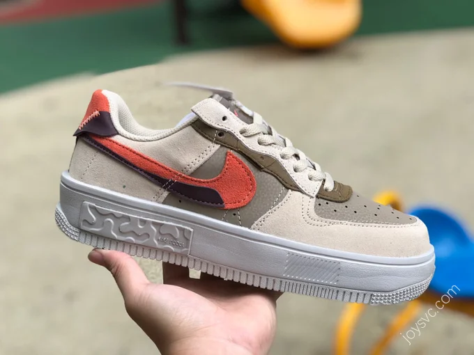 Nike Air Force 1 Low 07 Beige/Brown/Red DR0150-200